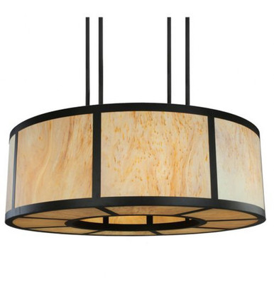 Cilindro Vicksburg 16 Light Semi Flush Mount 29 x 72 Inch by Meyda Tiffany - 133457
