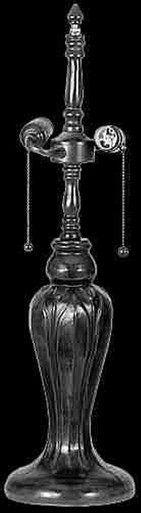 Tulip Vase Tulip Vase 2 Light Table Lamp Base by Meyda Tiffany - 14177