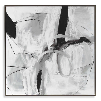 Looping 55.5 Inch Framed Abstract Art by Uttermost - 32360