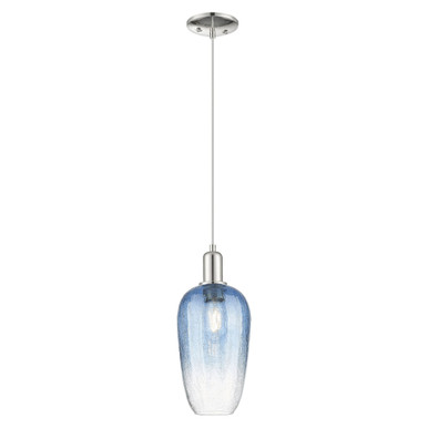 Brookhaven Flute 1 Light Cord Hung Mini Pendant 15.83X7 by Innovations - 716-1P-PN-G484-7SB