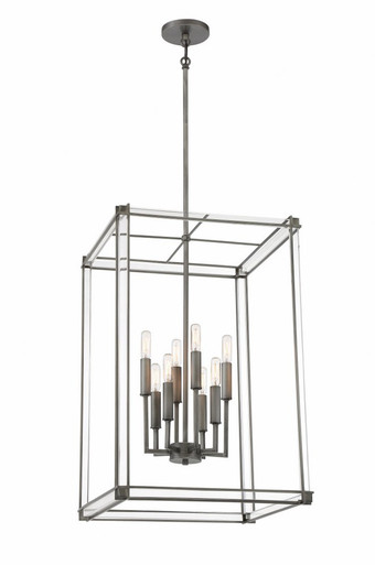 Langen Square 8 Light Large Pendant by Minka Lavery - 3857-756