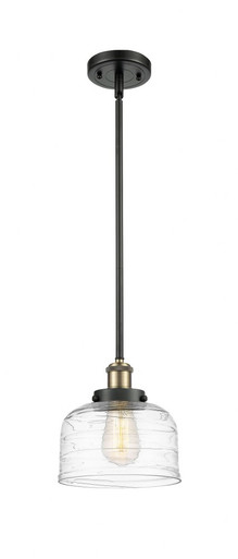 Bell 1 Light Mini Pendant 10 Inch Tall and 8 Inch Wide by Innovations - 916-1S-BAB-G713