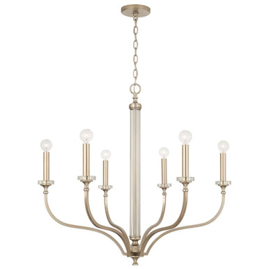 Breigh 6 Light Large Chandelier by Capital - 444861BS