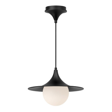 Fuji 1 Light Medium Pendant 12.5 Inch Wide by Alora - PD525113