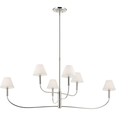 Eadie 6 Light XLarge Chandelier 23.25 Inch Tall and 6 Inch Wide by Kichler - 52768