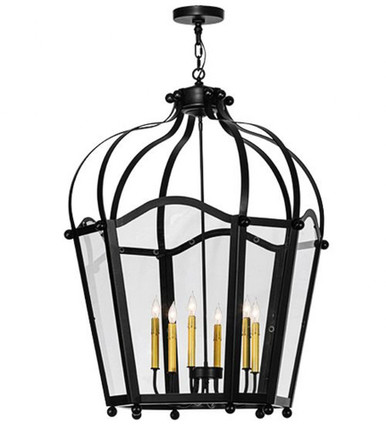 Citadel 6 Light Pendant 48 x 32.5 Inches by Meyda Tiffany - 147232