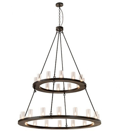 Loxley 28 Light 2 Tier Chandelier 82 x 60 Inches Wide by Meyda Tiffany - 192461