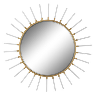 Oracle 55.25 Inch Round Starburst Mirror by Uttermost - 09883