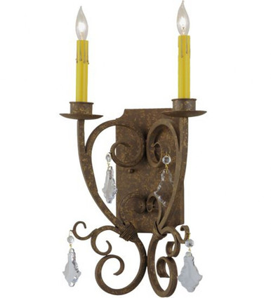 Thierry 2 Light Wall Sconce 20 x 12 Inches by Meyda Tiffany - 145752