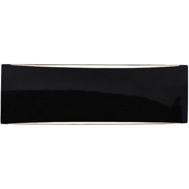 Ambiance 2 Light Large ADA Tapered Arc Wall Sconce by Justice Design - CER-5767