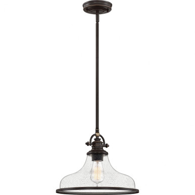 Grant 1 Light Medium Pendant by Quoizel - GRTS2814