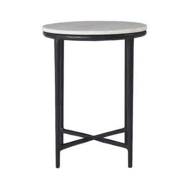 Veroia Side Table 14.96 Inch Tall and 19.68 Inch Wide by Renwil Inc - TA534