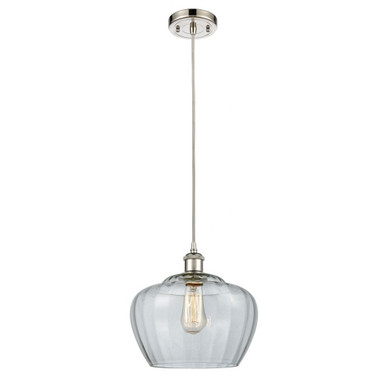 Fenton 1 Light Cord Hung Small Pendant by Innovations - 516-1P-G9L-L