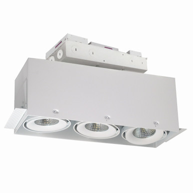 NMRTLG Series 90W 3 LED Narrow Flood Trimless MLS Housing by Nora - NMRTLG-136L19