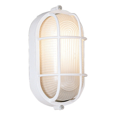 Marine Style Lanterns 1 Light Outdoor Wall Lantern by Designers Fountain - 2071-wh