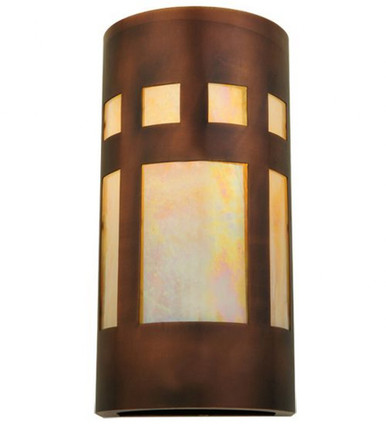 Sutter 1 Light Wall Sconce 14 x 7 Inches by Meyda Tiffany - 139434