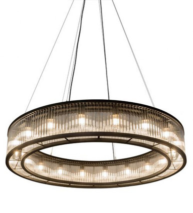 Marquee 18 Light Pendant 72 Inches Tall and 59 Inches Wide by Meyda Tiffany - 184035