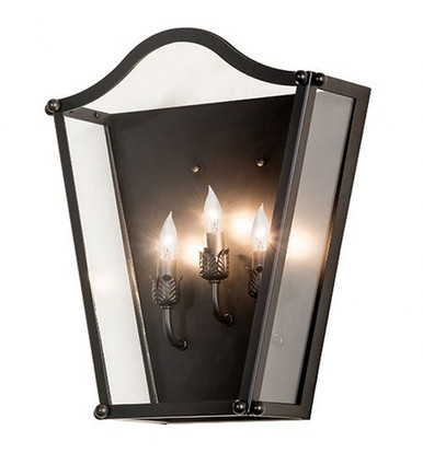 Austin 3 Light Wall Sconce 17 x 15 Inches by Meyda Tiffany - 255439