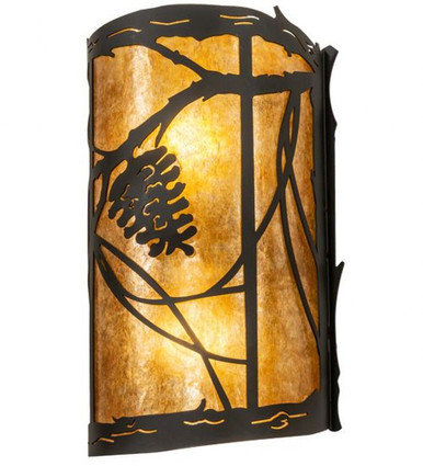 Whispering Pines 2 Light Wall Sconce 13 x 8 In by Meyda Tiffany 227983 - 227983