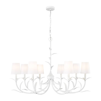 Aslin 8 Light Chandelier 29.5 Inch Tall and 42 Inch Wide by Z Lite - 830-42