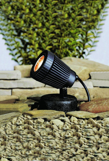 Low Voltage One Underwater Pond Light 5 x 4 Inches by Kichler - 15191bk
