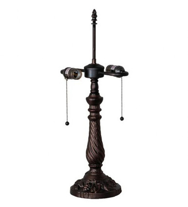 Grape 2 Light Table Base 21.5 x 6 Inches by Meyda Tiffany - 11594