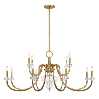 Bergdorf 12 Light Oversized Chandelier by Savoy House - 1-5803-12-322