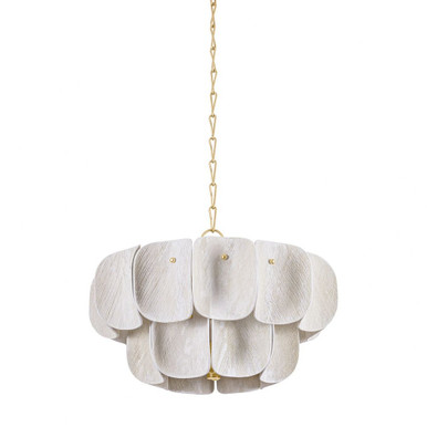 Amalfi 8 Light Chandelier 16 Inch Tall and 24 Inch Wide by Hudson Valley - 6624-VGL