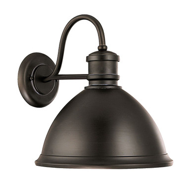 1 Light Outdoor Wall Lantern 14.5 Inch Tall by Capital - 9493OB
