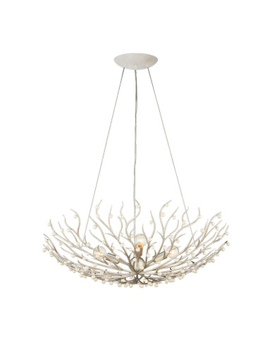 Shinju 4 Light Bowl Chandelier 7 Inch and 28.5 Inch Wide by Currey Company - 9000-1292