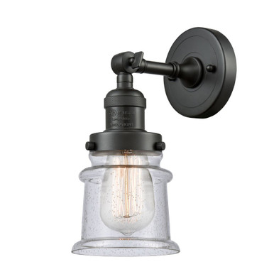 Canton 100W 1 LED Adjustable Wall Sconce 11 X 5.25 Inch Wide by Innovations - 203-OB-G184S-LED