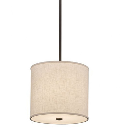 Cilindro Textrene 1 Light Pendant 68 x 12 Inches by Meyda Tiffany - 190645