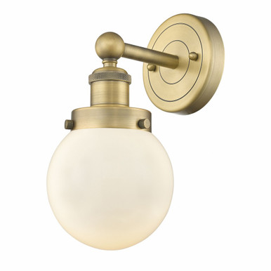 Beacon 1 Light Wall Sconce 10 Inch Tall by Innovations - 616-1W-BE