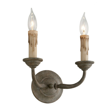 Cyrano 2 Light Wall Sconce by Troy - B6112-EB