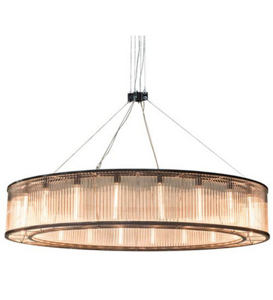 Marquee 20 Light Pendant 51 Inches Tall and 85 Inches Wide by Meyda Tiffany - 161728