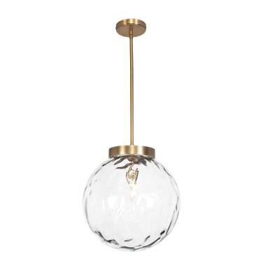 Gaia 1 Light Pendant 15.5 Inch Tall and 14.75 Inch Wide by uttermost - 21622