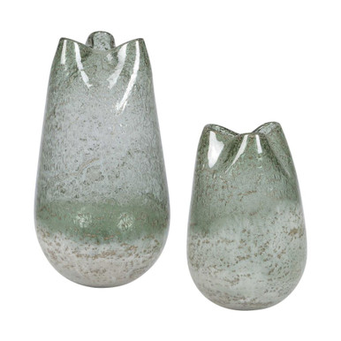 Chianti Vase (Set of 2) 12 Inch Tall and 4.5 Inch Wide by Uttermost - 18318