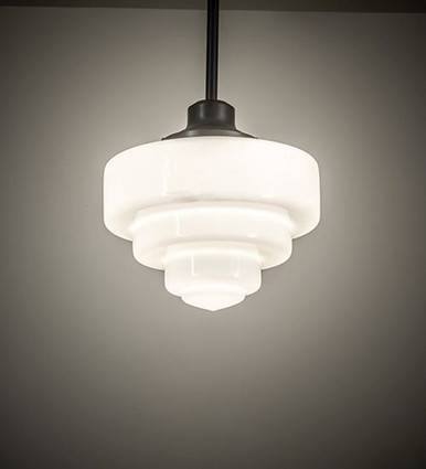 Revival Schoolhouse 1 Light Pendant 34 x 13 Inches by Meyda Tiffany - 273877