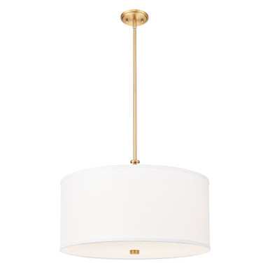 Linden 40W 1 LED Pendant 12.5 Inch Tall and 24 Inch Wide by Z Lite - 1962P24