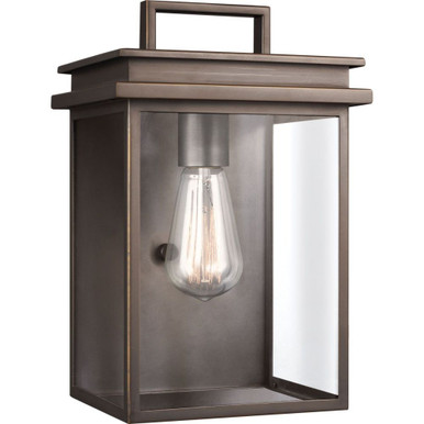 Glenview 1 Light Outdoor Wall Lantern 12 Inch Tall by Visual Comfort Studio - OL13601ANBZ