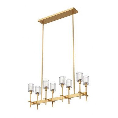 Salita 8 Light Small Pendant by Alora - LP314308