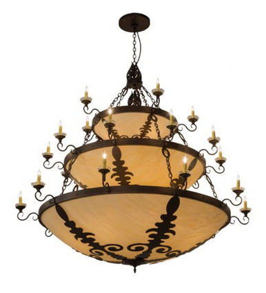 Castellum 16 Light 3 Tier Chandelier 79 x 72 Inch by Meyda Tiffany - 168220