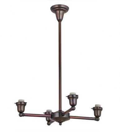 4 Light Chandelier Hardware by Meyda Tiffany 175419 - 175419