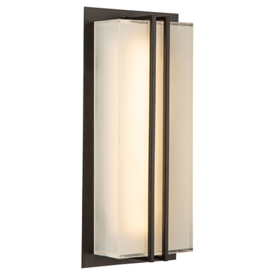 Sausalito 15W LED Left Outdoor Wall Mount by Artcraft - AC9190BK-2