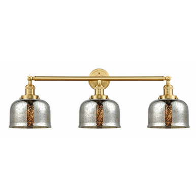 Bell 3 Light Bath Vanity 11 Inch Tall and 32 Inch Wide by Innovations - 205-SG-G78