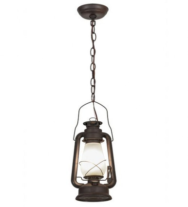 Miners Lantern 1 Light Mini Pendant 18.5 x 7 Inches by Meyda Tiffany - 151907