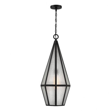 Peninsula 1 Light Medium Outdoor Pendant by Savoy House - 5-706-BK