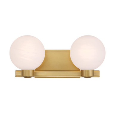 Mooncrest 2 Light Bath Vanity 7.25 Inch Tall X 16 Inch Wide by Minka Lavery - 3492-732