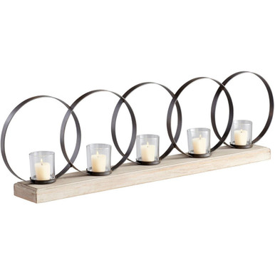 Ohhh 11.5 Inch Small Five Candleholder by Cyan - 05085