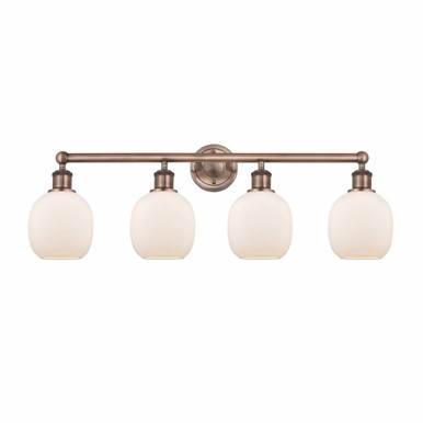 Belfast 4 Light Vanity Light 33 Inch Wide by Innovations - 616-4W-B